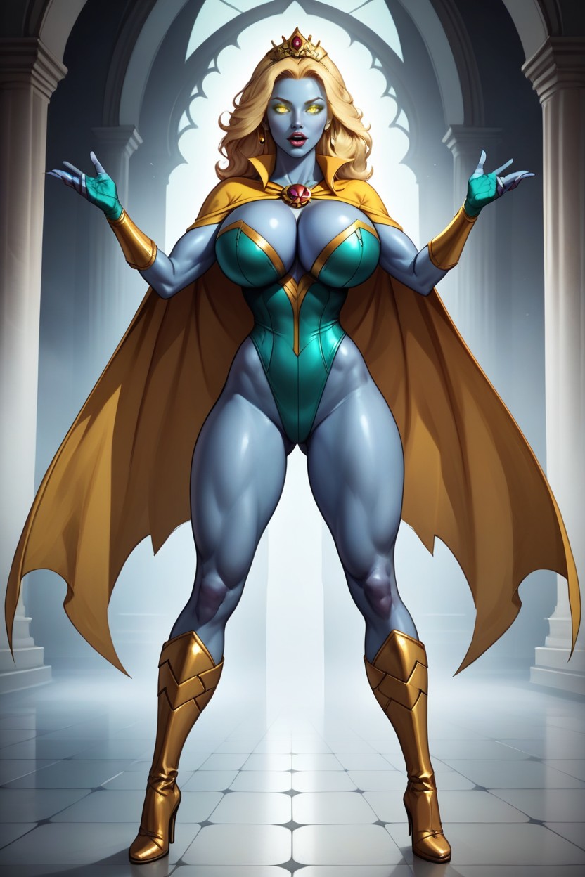 Mouth Open, Legs Wide Apart, Ultra Detailed MILF AI Porn
