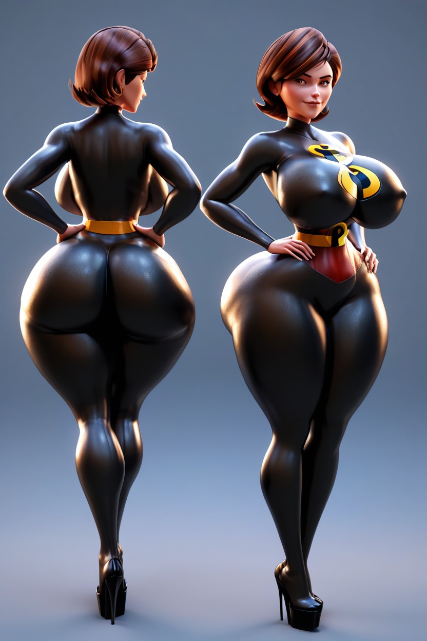 Helen Parr From The Incredibles, Extreme Hyper Bbl, Disproportionately Huge Ass Porno MILF IA