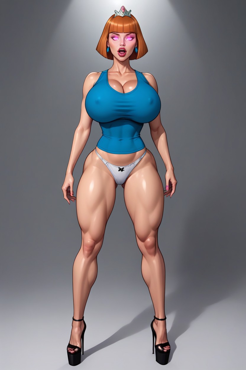 Very Lusty Evil Expression, Ultra Detailed, Hotmom Porno MILF IA