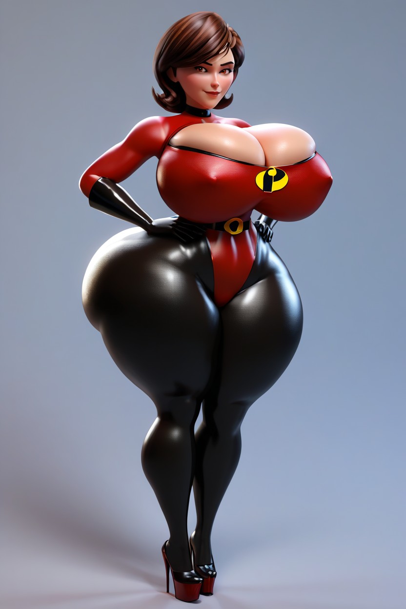 Standing Legs Spread, Huge Bbl, Wide Hips Porno MILF IA