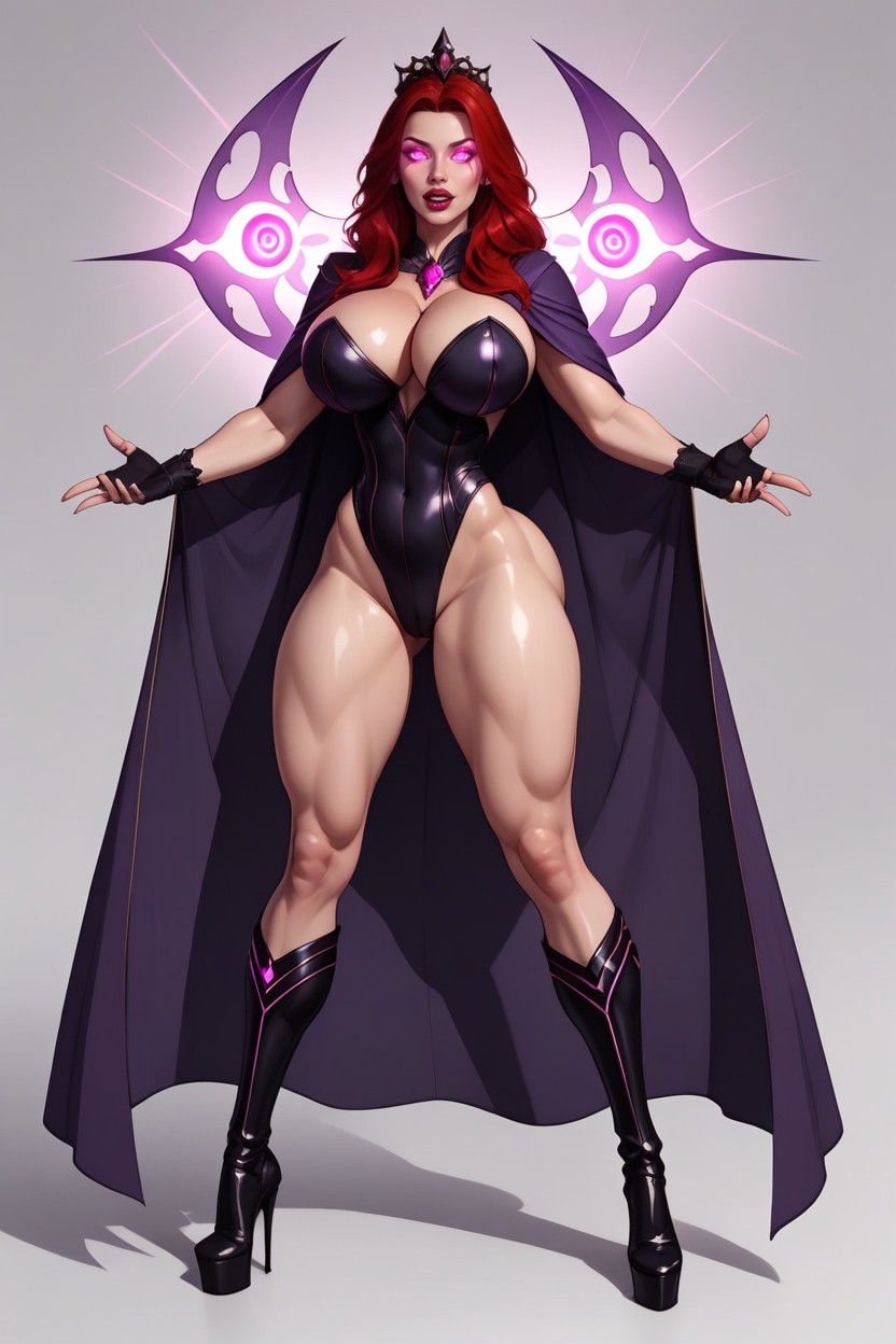 Seductive Slutty Body, Fingerless Black Gloves, Fully Detailed Body Porno MILF IA