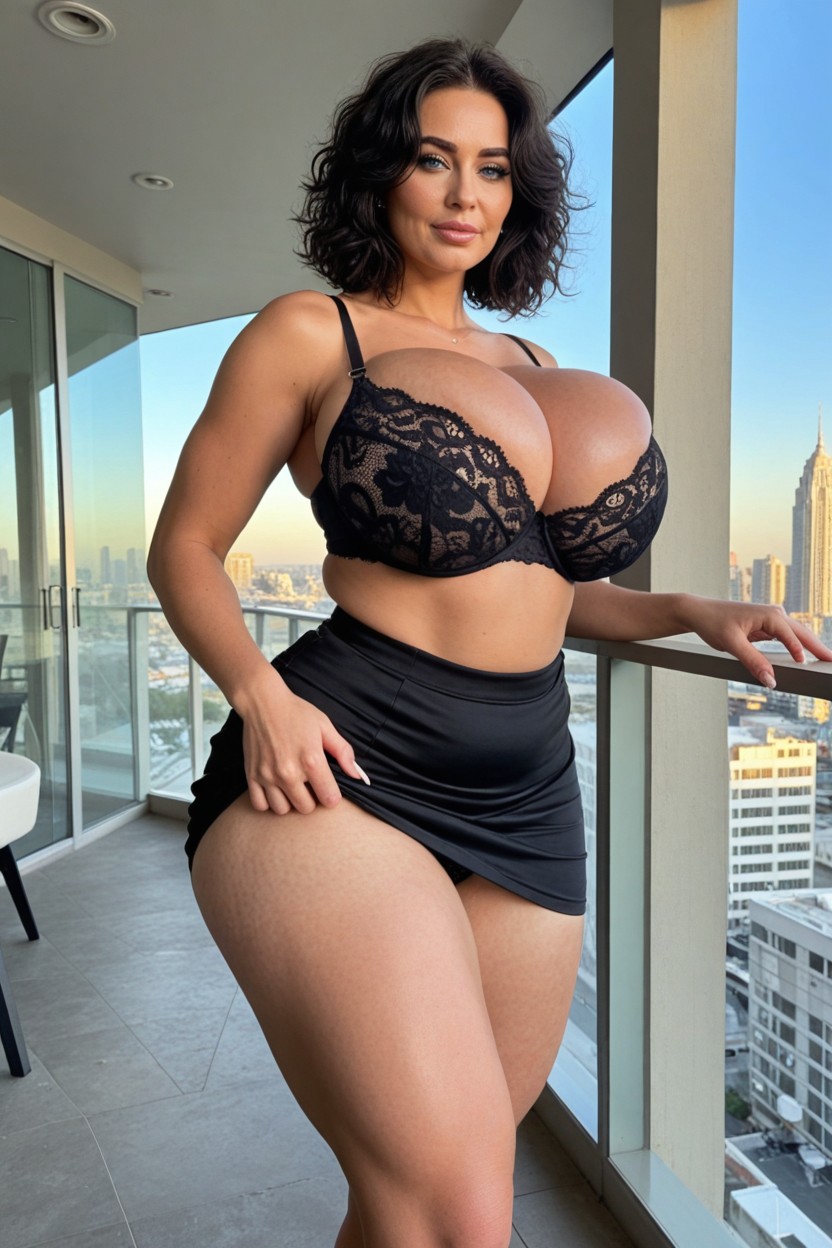 Muscular, Colossal Breast, Giant Ass MILF AI Porn