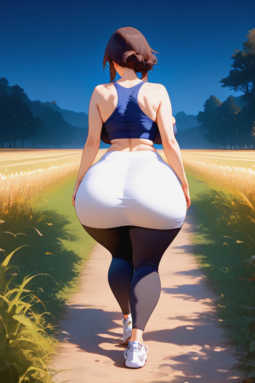High Resolution, Voluptous Butt, Massive Breasts MILF AI Porn