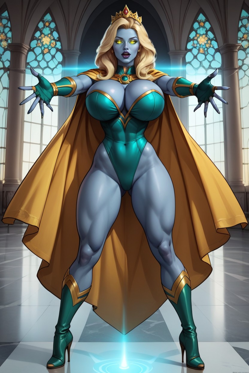 Corrupted Into A Warrior Slutmom Queen Of Atlantis, Perfect Round, Lots Of Skin Showing MILF AI Porn