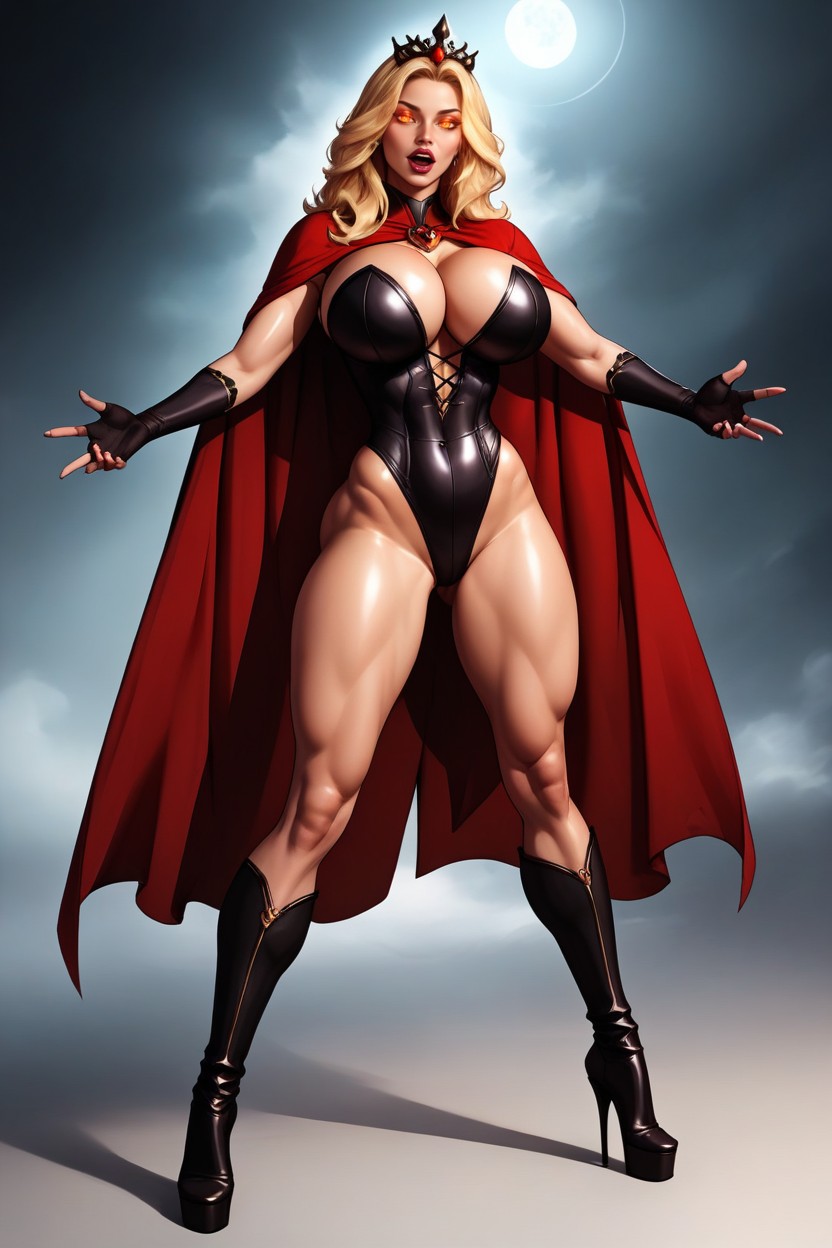 Slutmom, Volumetric, Fully Detailed Blonde Hair From - Fantastic Four Animated Series MILF AI Porn