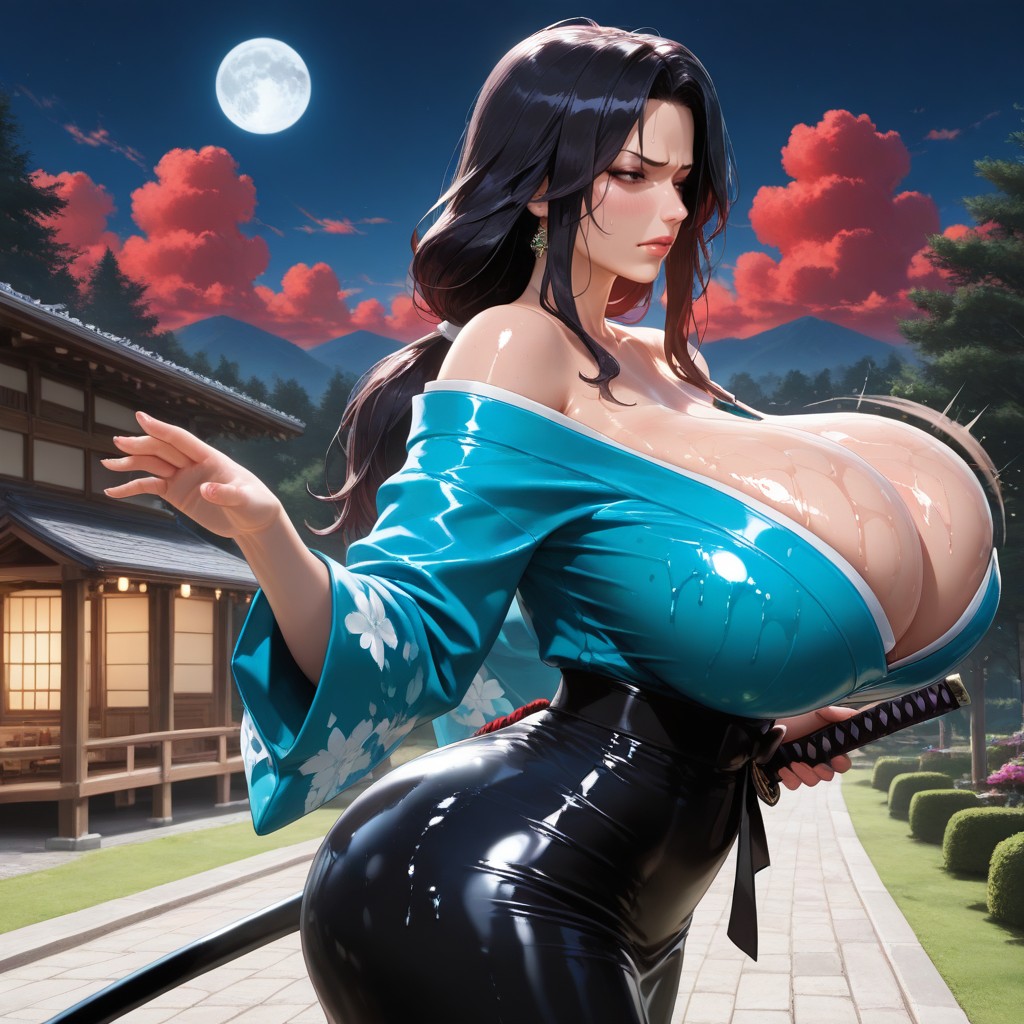 Skirt Japanese, Japanese, Massive Breasts MILF AI Porn