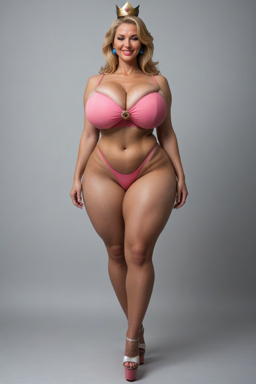 Gold Crown, Front View, Perfect Eyes Porno MILF IA
