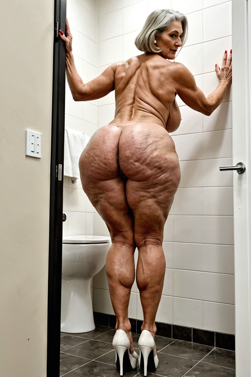 +, Full Body, Nude MILF AI Porn