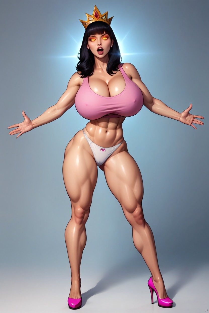 Orgasm, Arms Spread, Slutmom MILF AI Porn