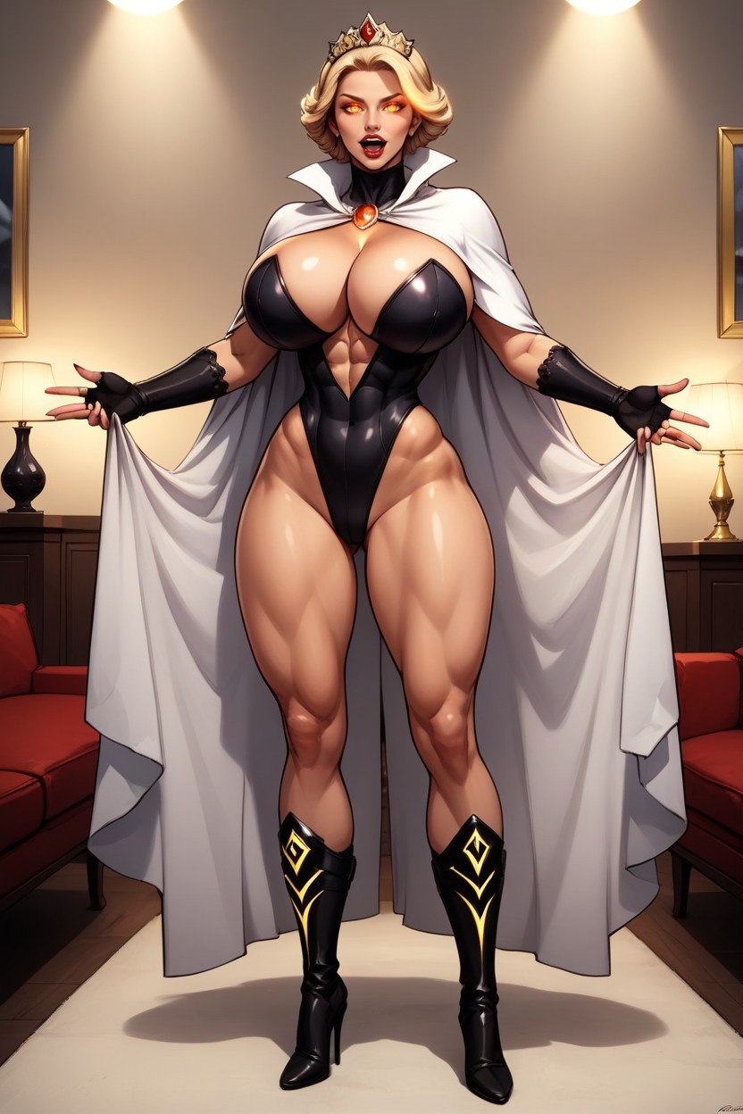Fit, Front View, Fully Detailed Body MILF AI Porn
