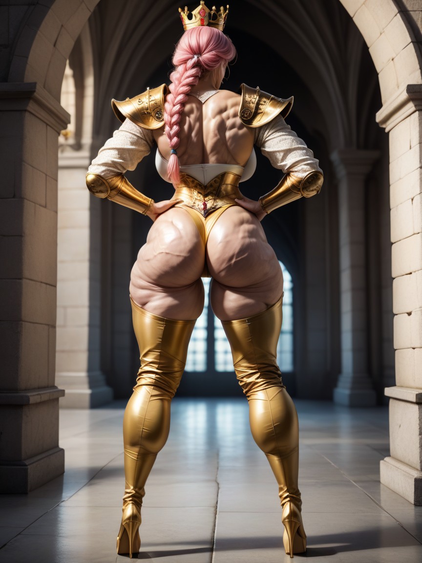 Armor, Armor, Extreme Wrinkled Skin MILF AI Porn