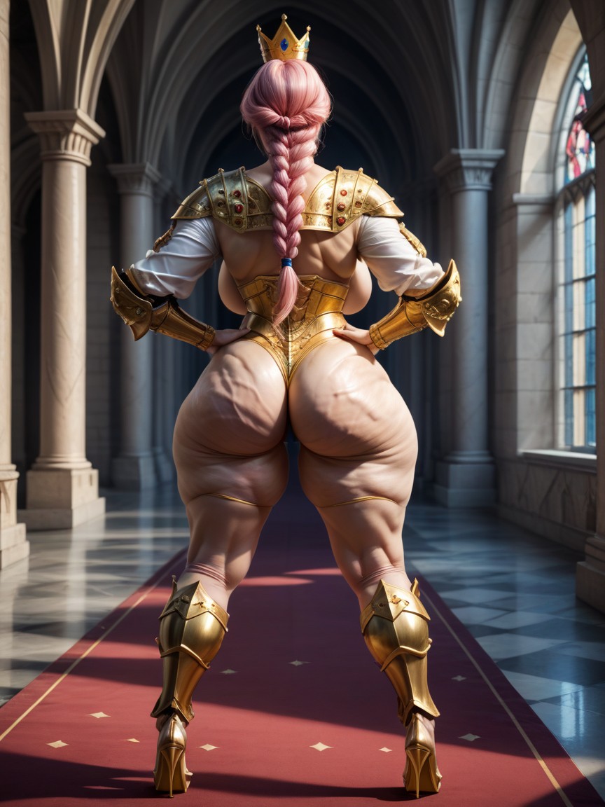 No Watching To The Viewer, Inside Castle, No Face MILF AI Porn