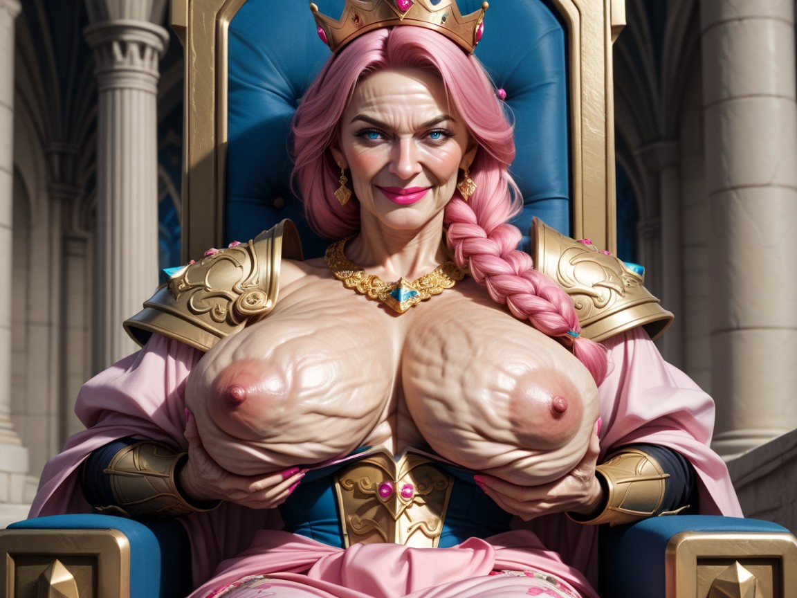 Long Length, Armor, Fully Dressed MILF AI Porn