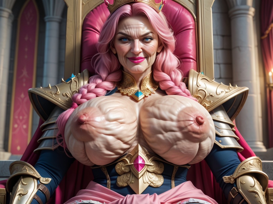 Sitting Down, Front View, Front View MILF AI Porn