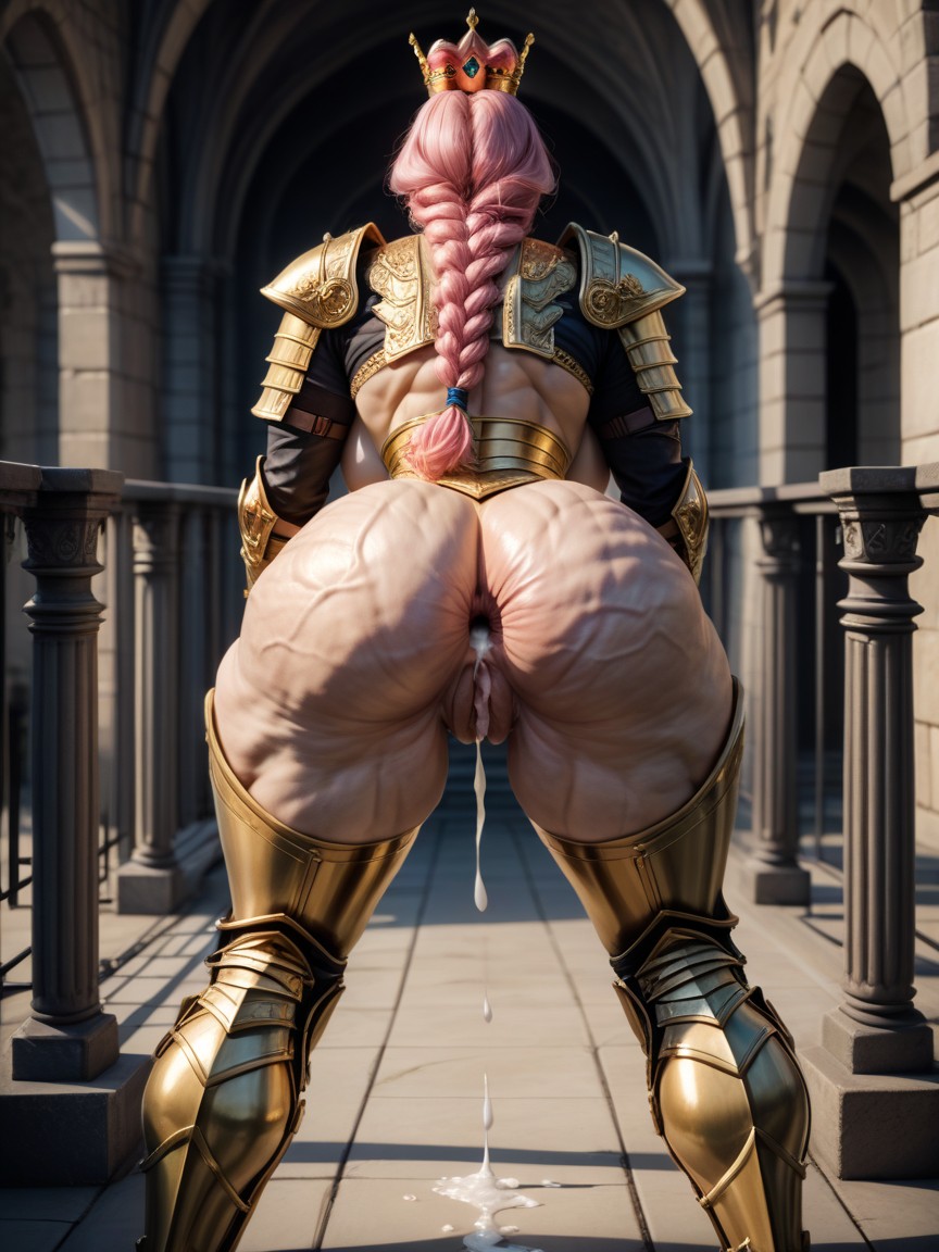 Rear View, Skinny, Ass Up MILF AI Porn
