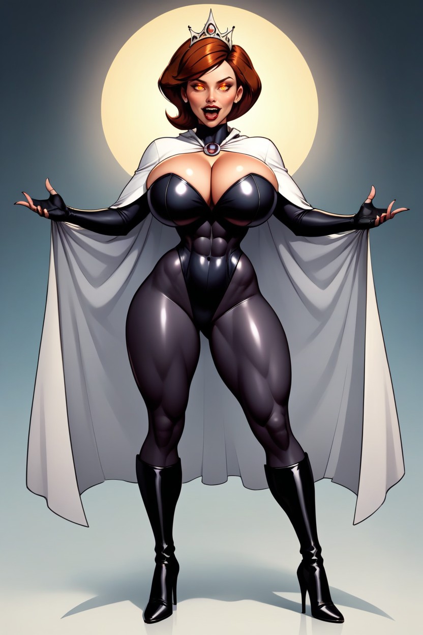Diadema, Horny, Corrupted Into A Supervillainess Slutmom Queen Porno MILF IA