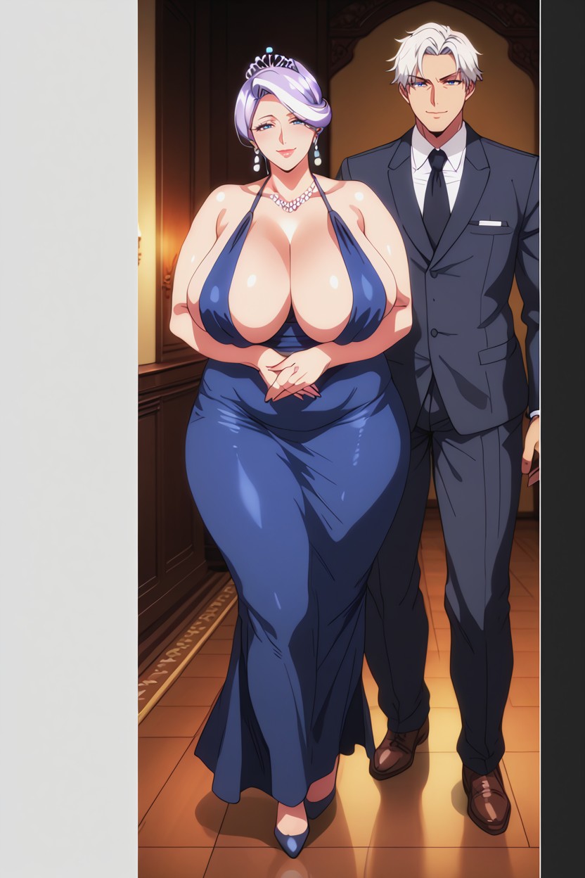 Palace, Arms Together, Thick Thighs MILF AI Porn
