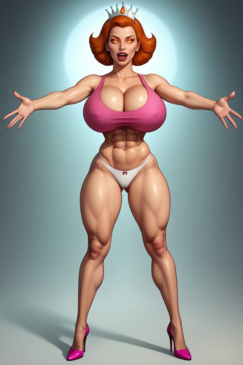 " Sexymom, Glowing Eyes, Very Lusty Evil Expression MILF AI Porn
