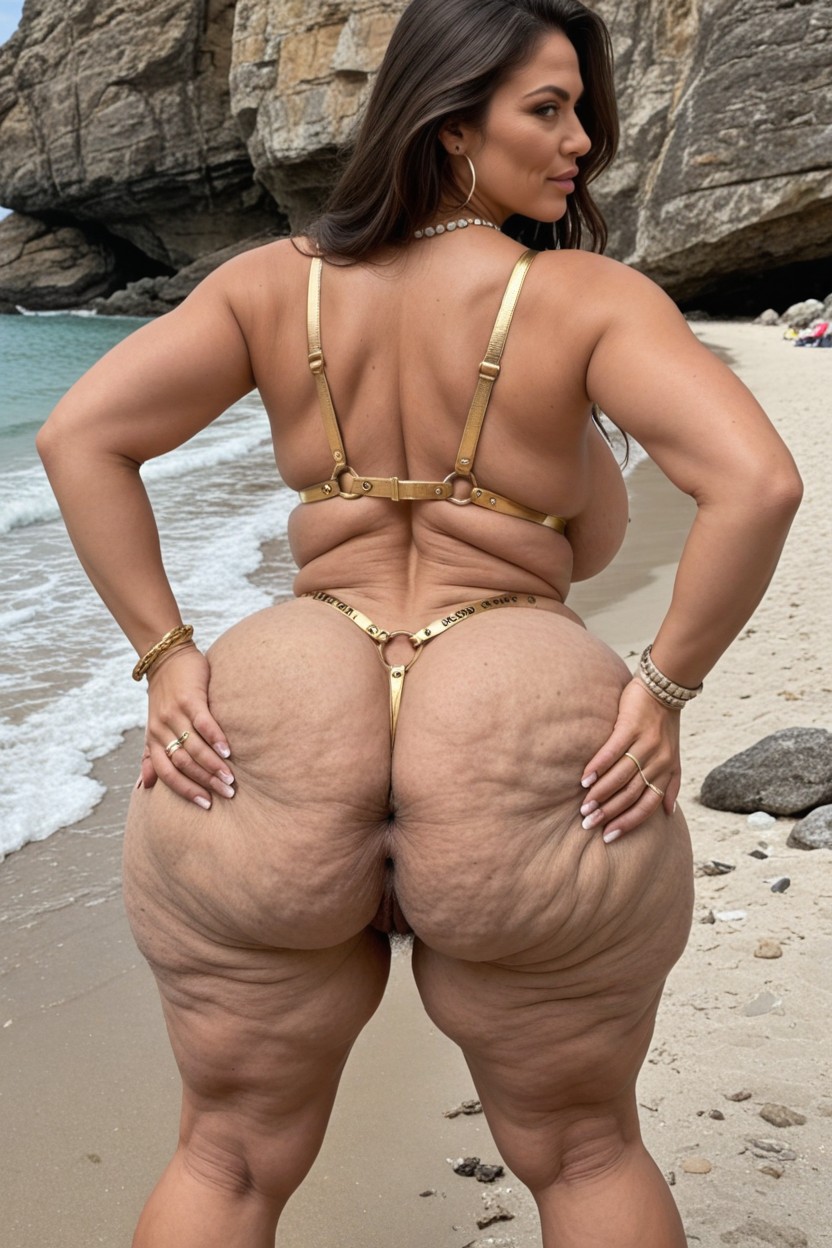 Extremely Realistic, Naked, Full Body MILF AI Porn