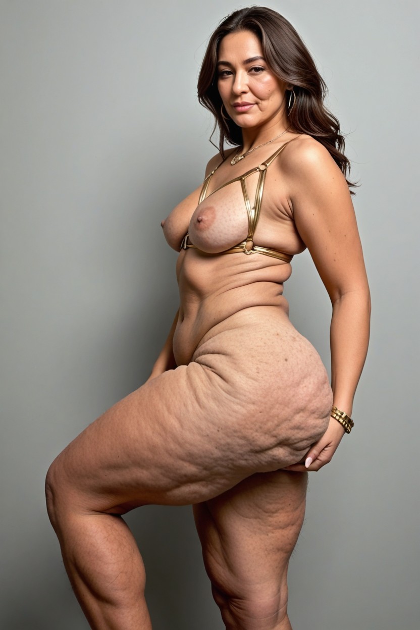 Wobbly Ass, Chubby Mature Big Ass Woman, Widest Hips Possible MILF AI Porn