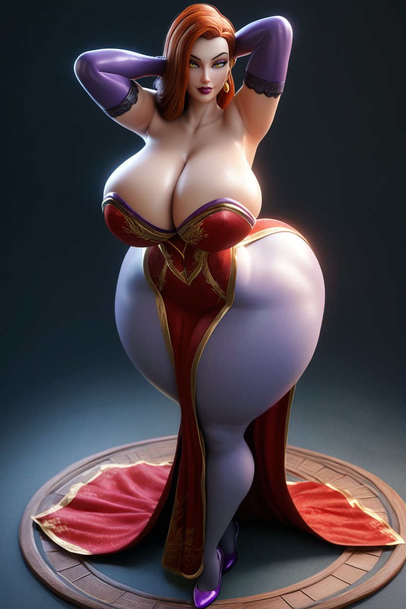 Abs, Extremely Curvy, Extremely Tall Porno MILF IA