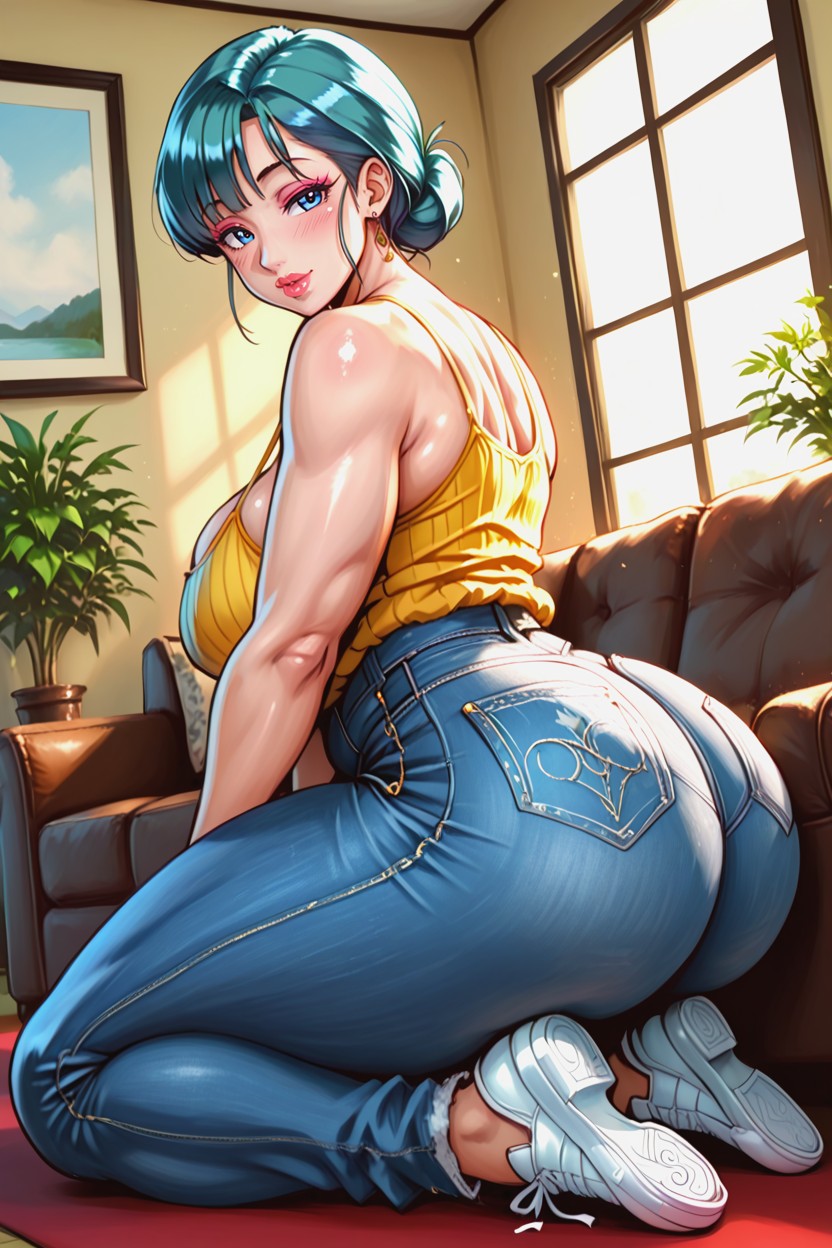 Ultra Waist, Natural Big Ass, K MILF AI Porn