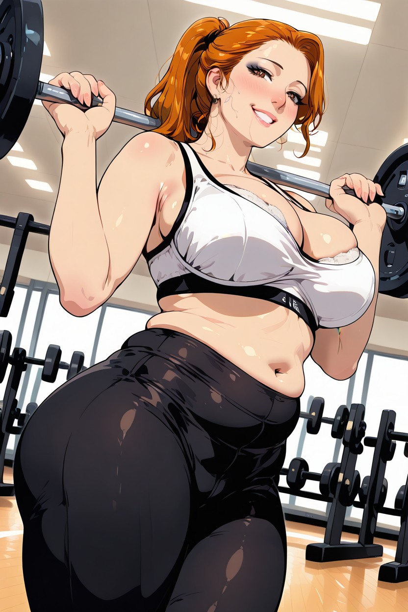 Hyper Detailed, Charm Point Art Style, Skinny MILF AI Porn