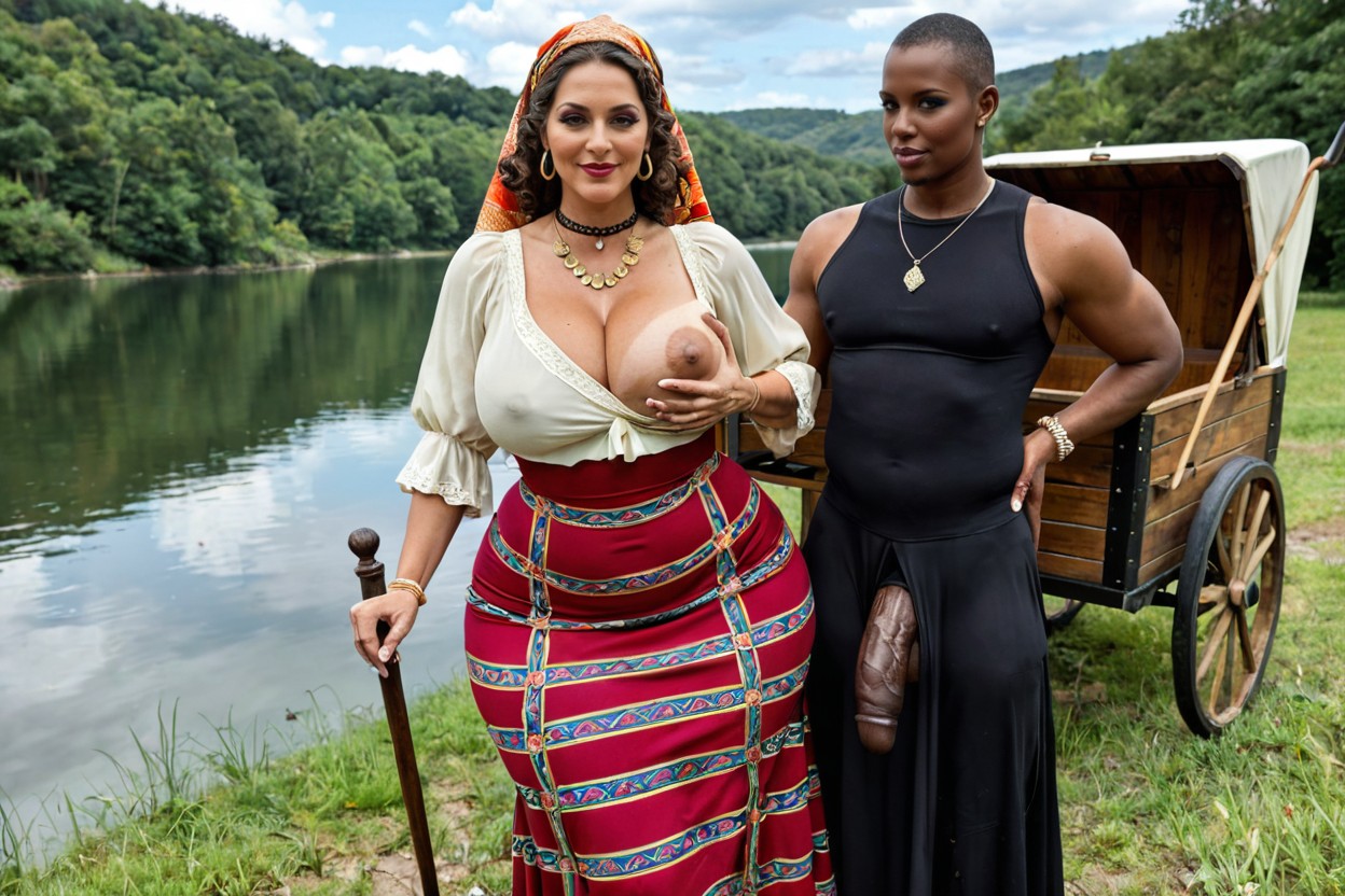 Huge Colossal Hips, Gigantic Wide Massive Hips, Gigantic Hips MILF AI Porn