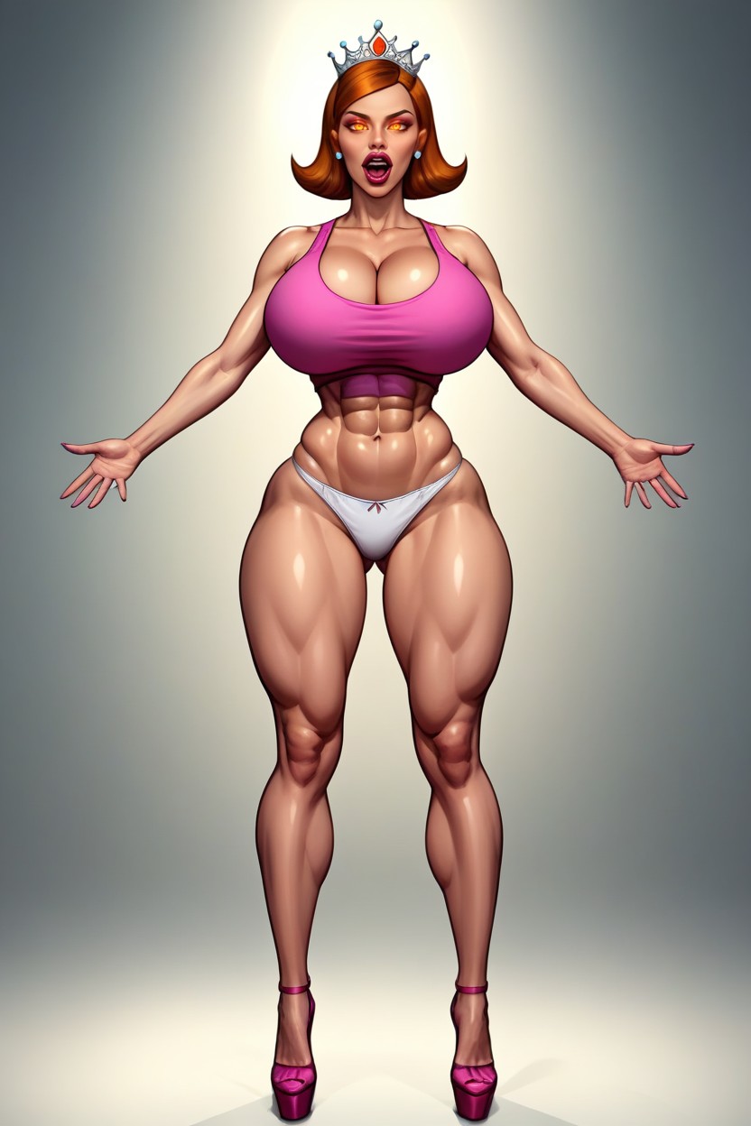 Lots Of Cleavage, Ultra Realistic, Cleavage MILF AI Porn