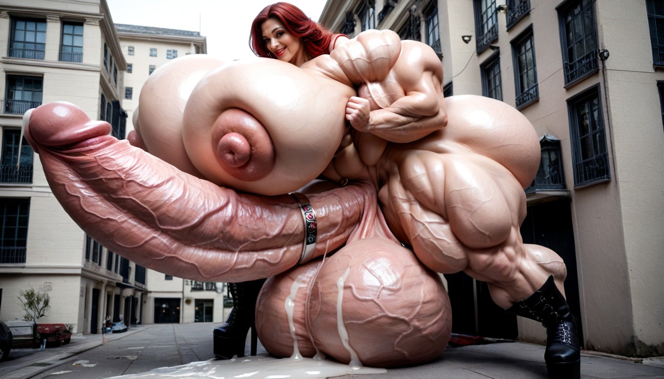 Penis The Size Of The Room, Thick Thighs, Penis The Size Of The City MILF AI Porn
