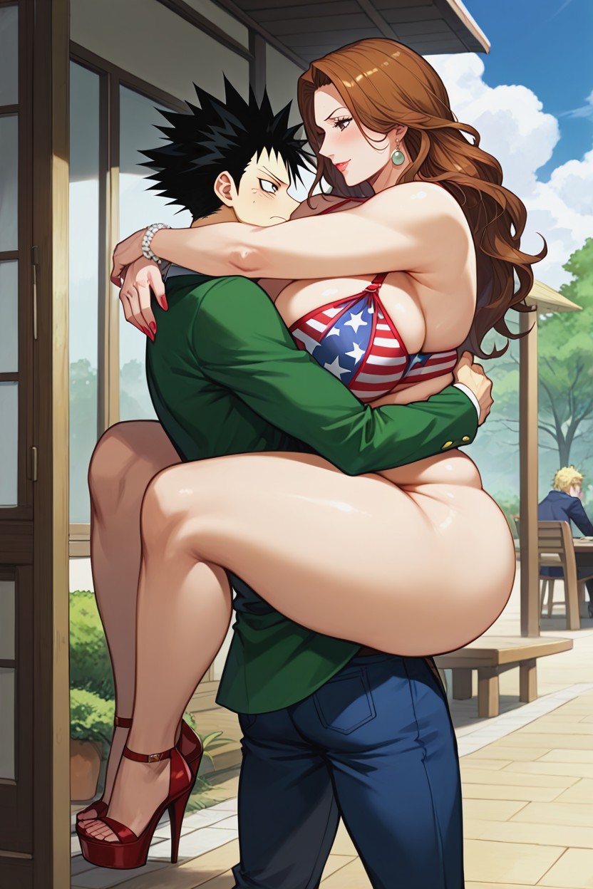 Long Length, Milf Doting The Male, Angry MILF AI Porn
