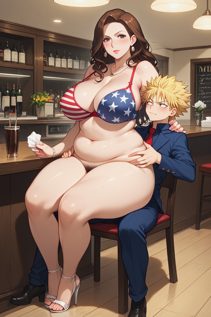 50+, Taboo, Large Ass MILF AI Porn