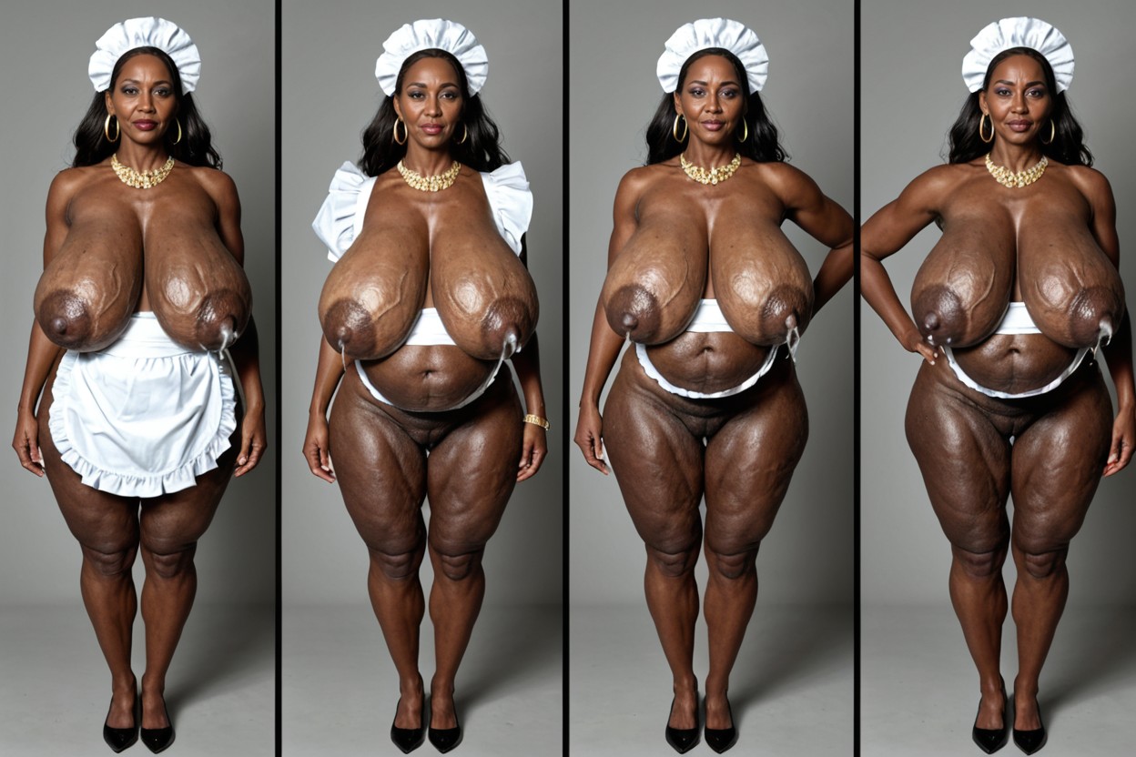 Colossal Droopy Breast, Impossible Hyper Sized Breasts Bigger Than Her, Mature MILF AI Porn
