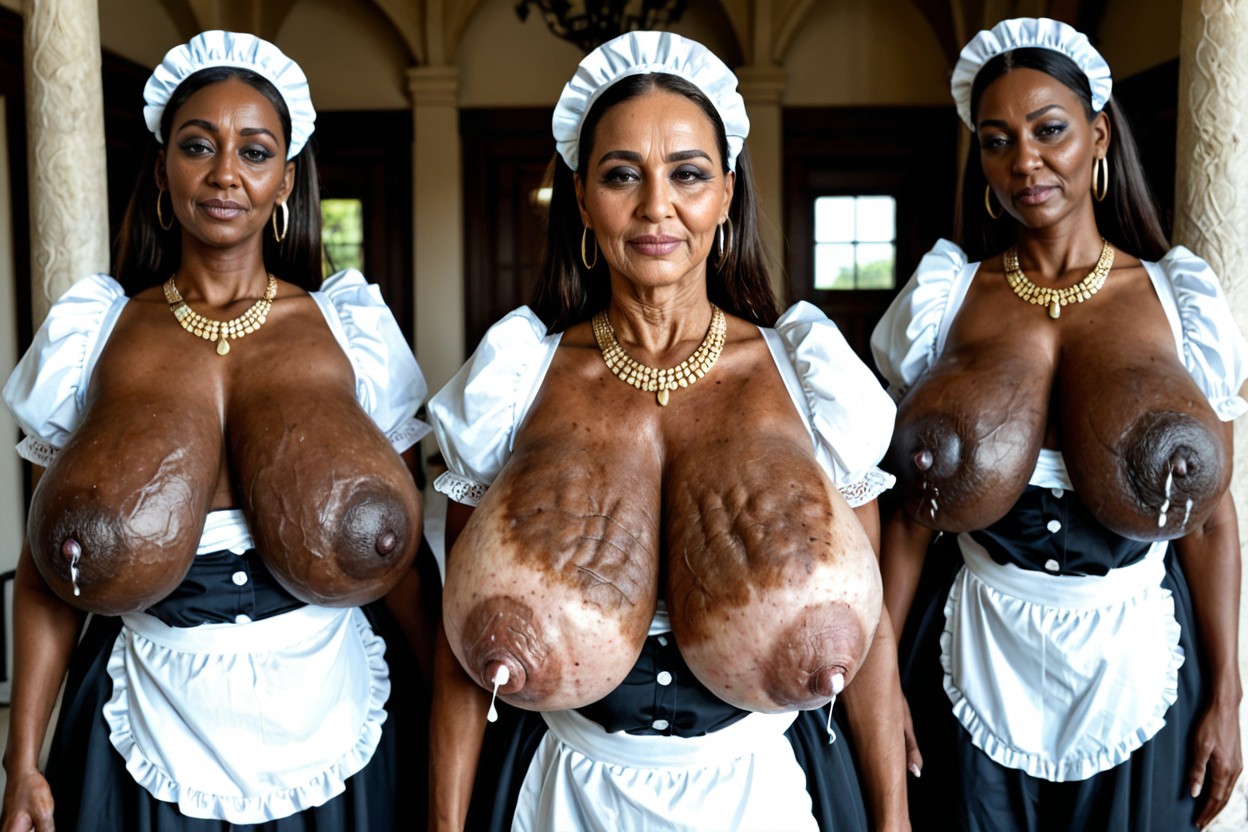 Gazebo, Hyper Massive Empty Breasts, Big Nipples Porno MILF IA