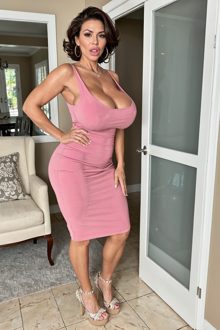 Breast Expansion, Wrinkles, Bangs MILF AI Porn