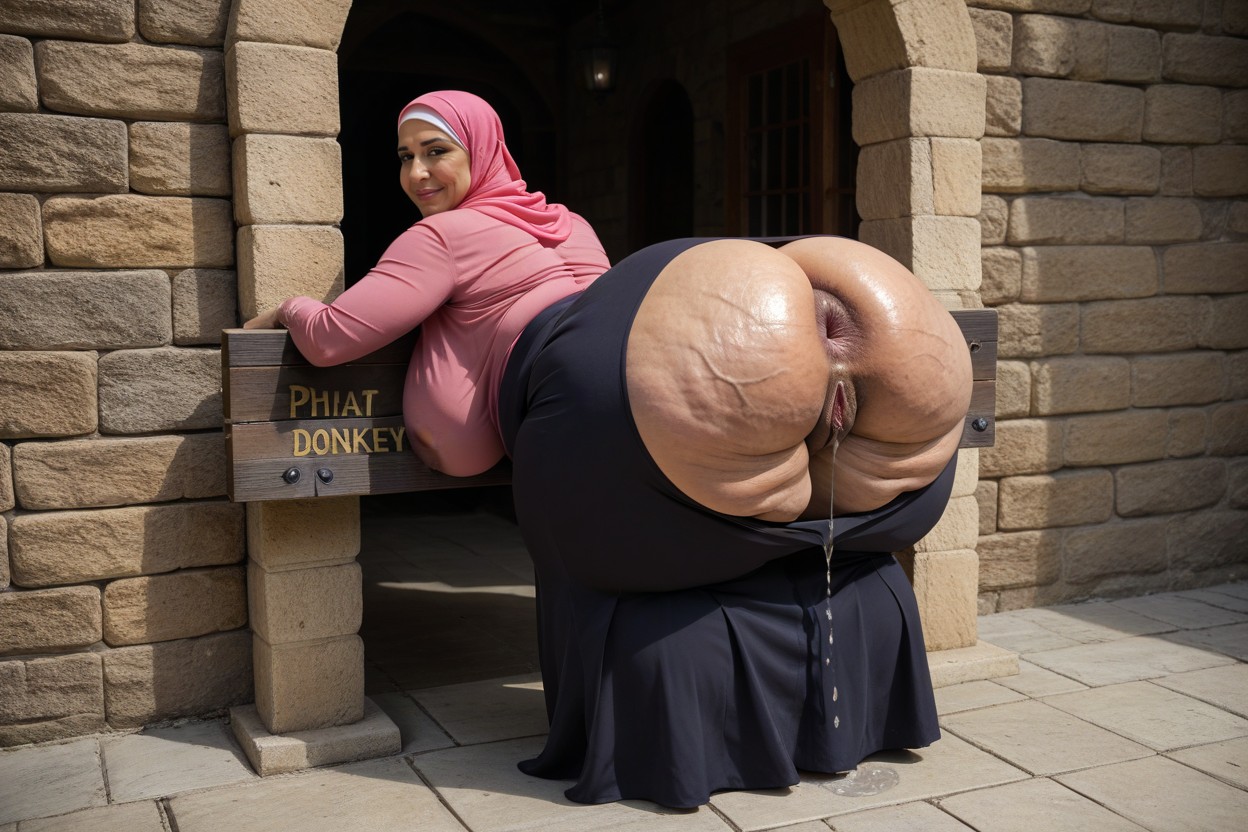 Extreme Anus, Disproportionately Giant Folded Gaping Asshole, Tired Porno MILF IA