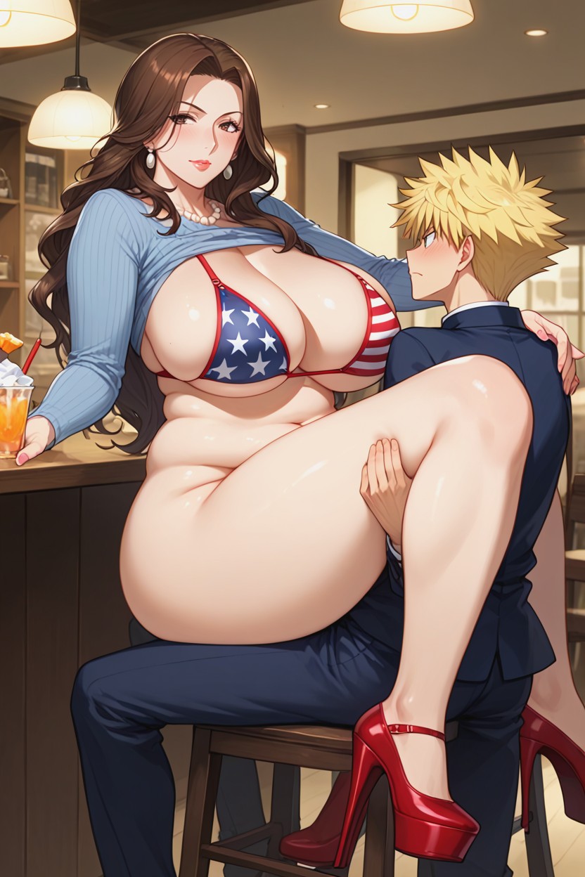 Taboo, Angry, The Milf Dotes The Male MILF AI Porn