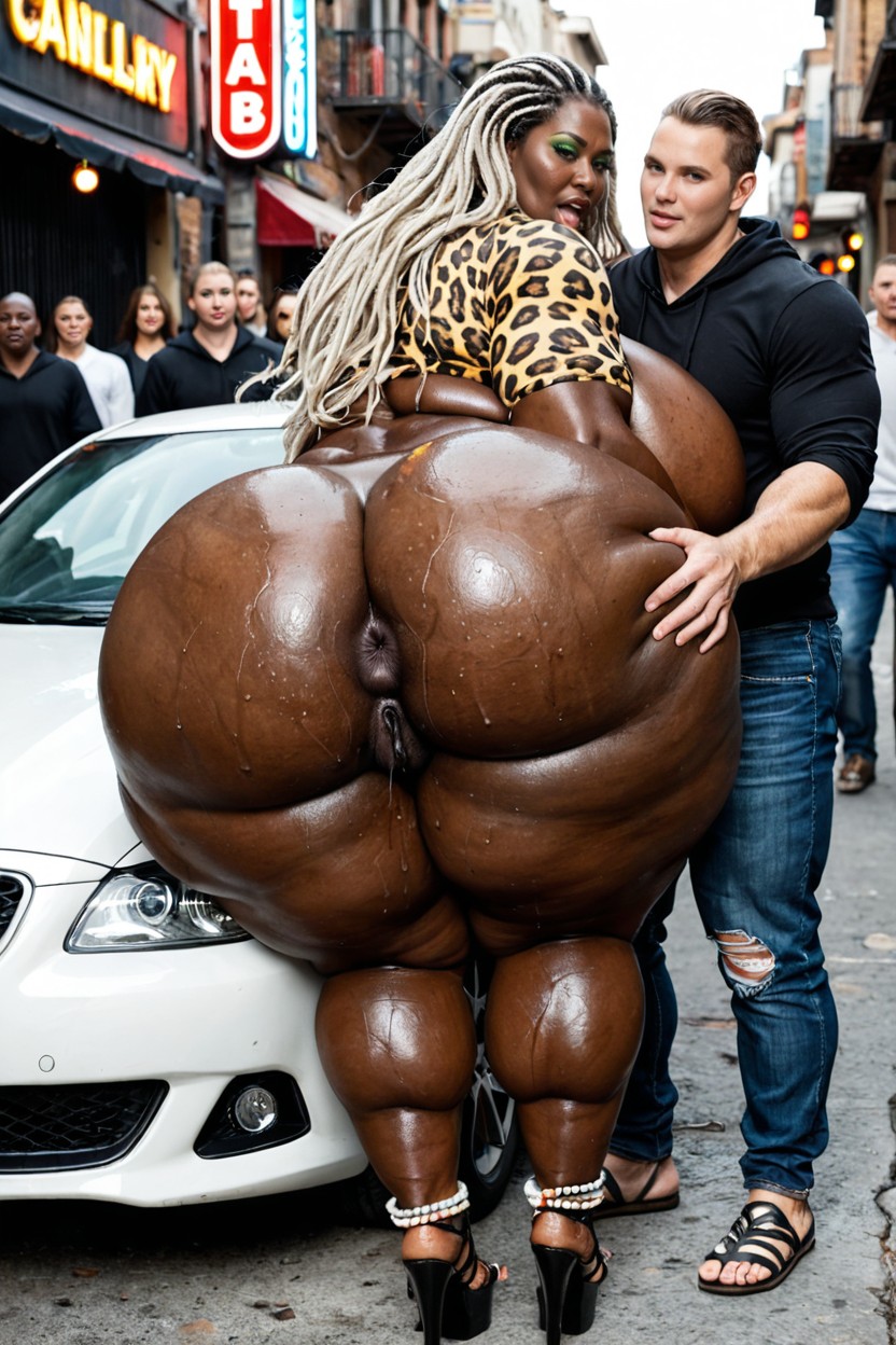 Triple Penetration, Insanely Obese-legs, Gawking MILF AI Porn