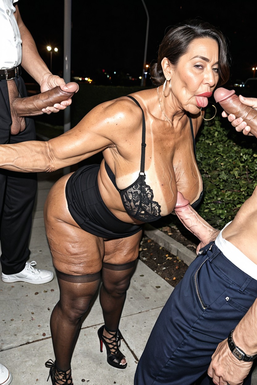 One Male Fucking Her Upskirt Doggystyle From The Back, Summer Sexy Dress, Glass Straight Asymmetrical Bangs With Ultra Edgy Tips Jet-black Hair MILF AI Porn