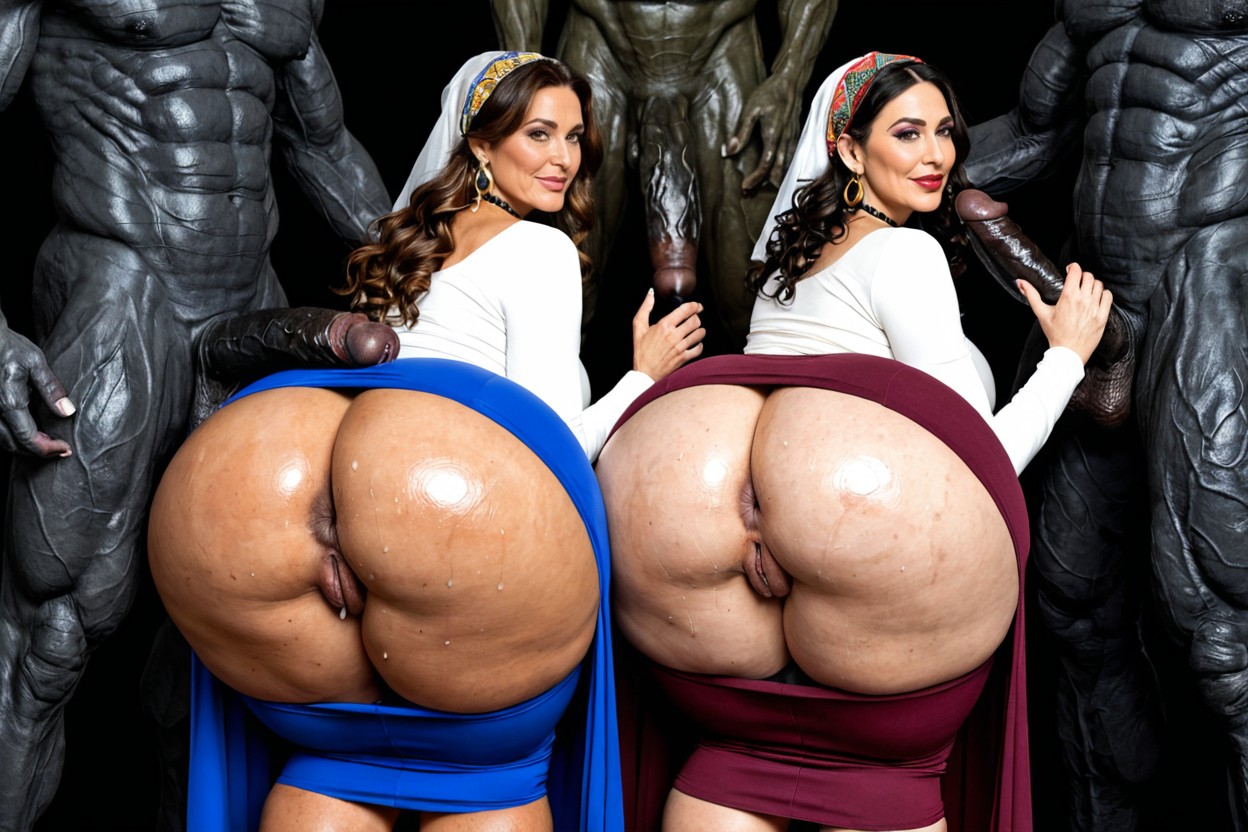 Armenian Facial Features, Gypsy, Eyeliner MILF AI Porn