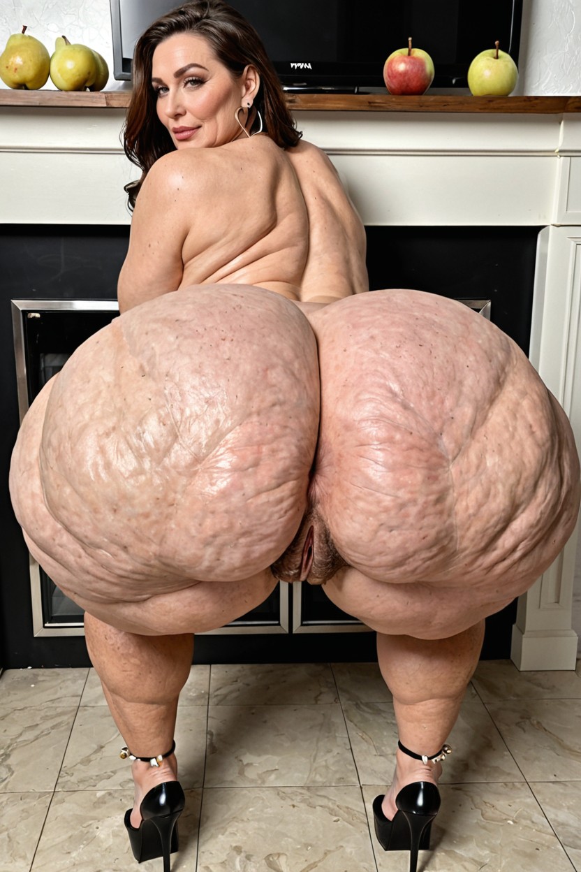 Extreme Collosal Massive Ass, Hyper Massive Hips, Hyper Huge Legs MILF AI Porn