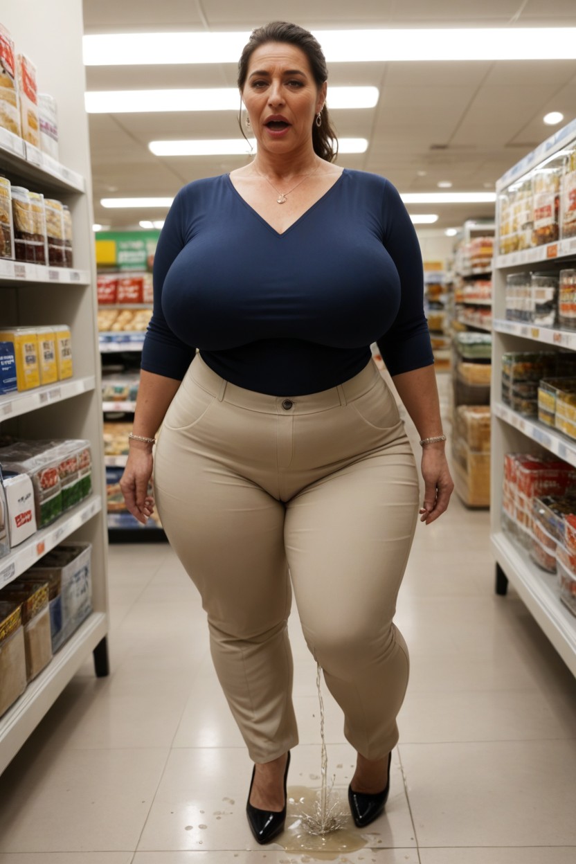 Sfw, Front View, Exact Same Person As Cloned Picture MILF AI Porn