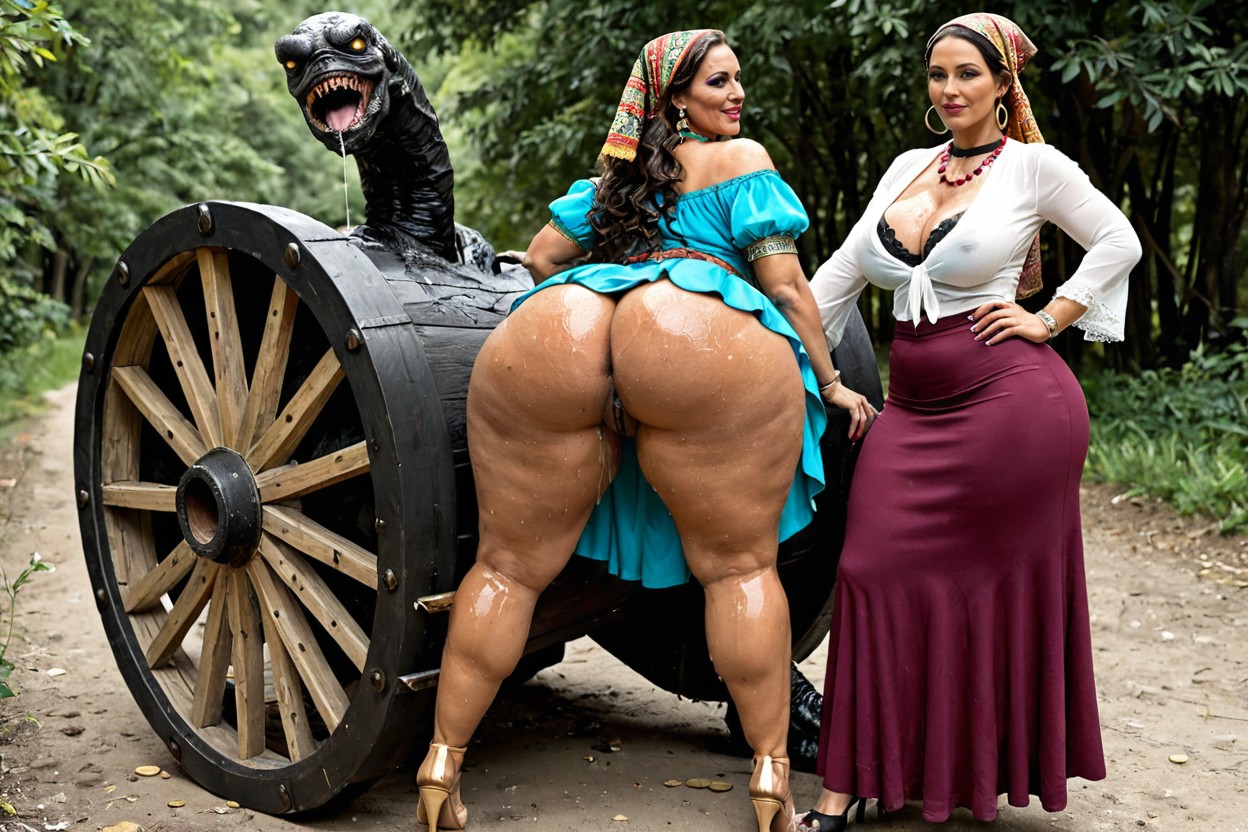Highest Detail, Long Tight Skirt, Deep Asshole MILF AI Porn