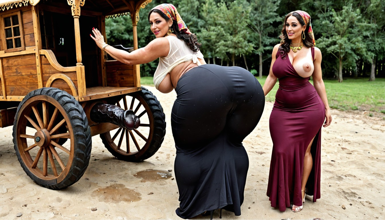 Thick Eyebrows, Giant Massive Ass, Tarot Cards MILF AI Porn