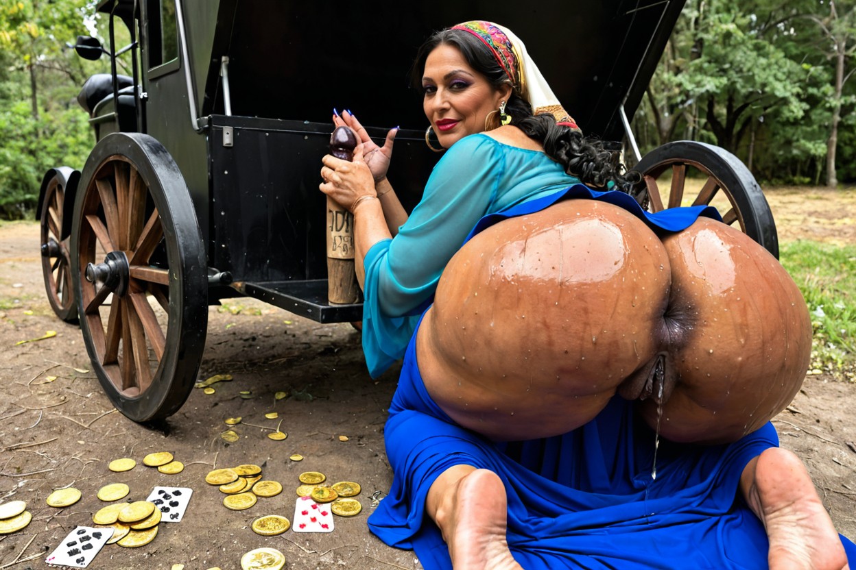Thick, Glowing Palaces, Fat Juicy Asshole MILF AI Porn