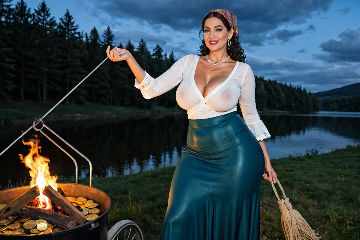 Perfect Asshole, Highest Detail, Armenian Facial Features MILF AI Porn