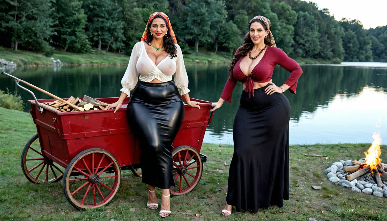 Long Tight Skirt, Perfect Asshole, Thick MILF AI Porn