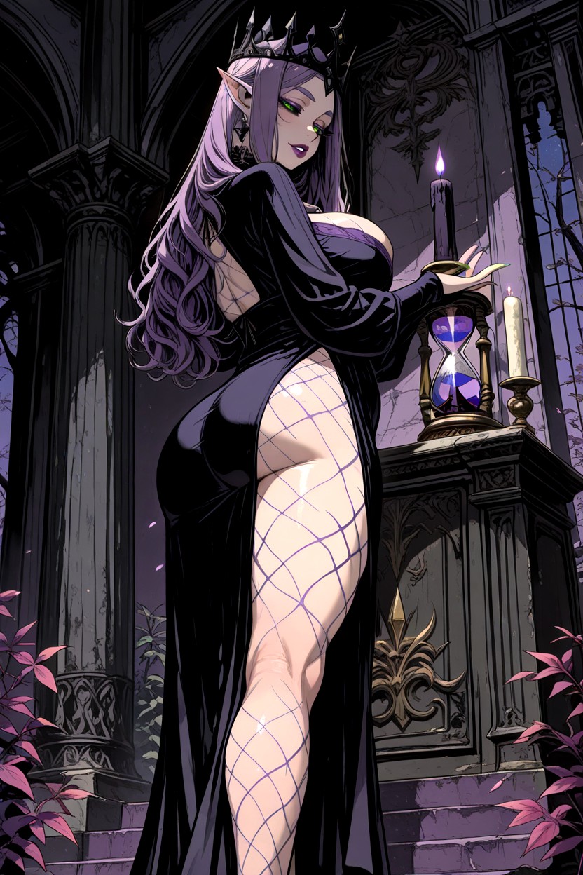 All Purple Hair, Pitch Black Sclera, Fit Body Porno MILF IA