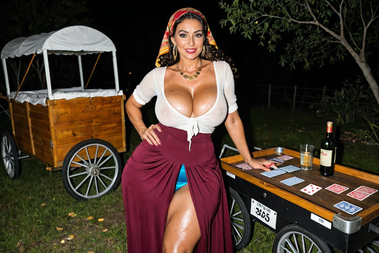 Hyper Hourglass Body, Brasileño, Hyper Ass Porno MILF IA