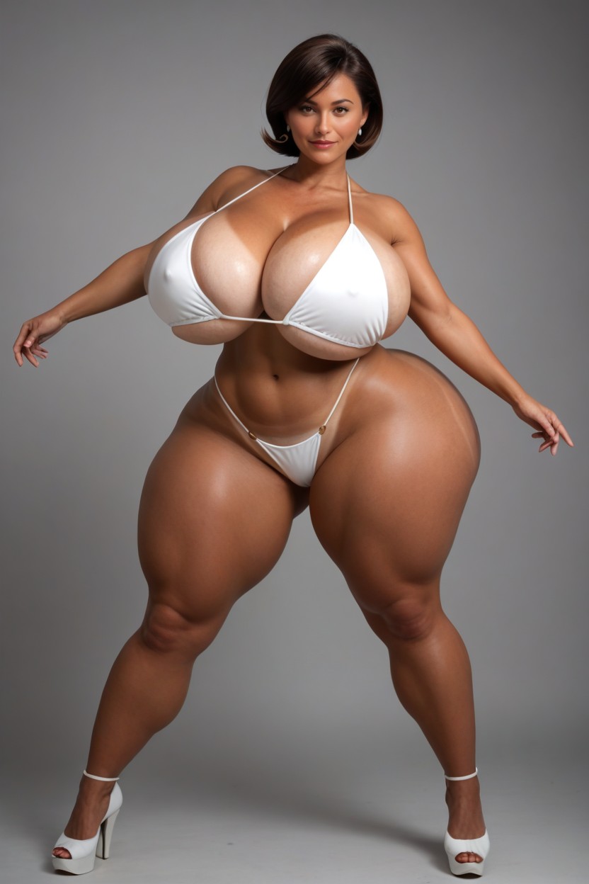 Extremely Large Hyper Ass, Facing Viewer, Extremely Large Breasts Porno MILF IA